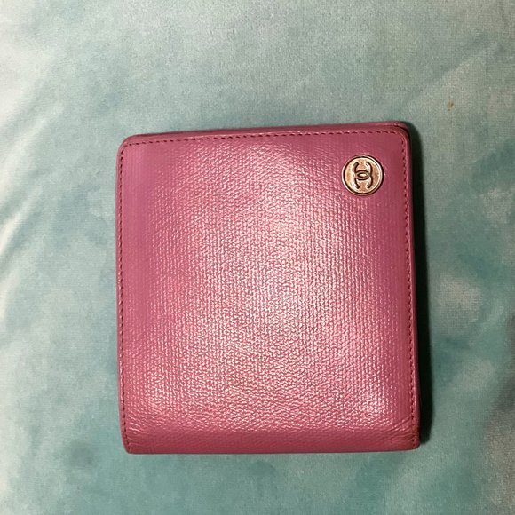 Chanel Wallet Calf Skin Bifold light purple - Picture 1 of 16